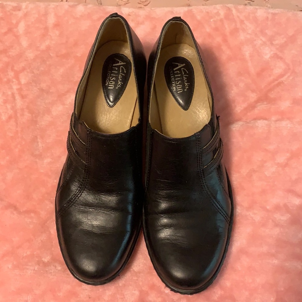 Clarks Artisan collection leather shooties